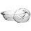 Oval Casserole Roasting Baking Cooking Non Stick with Lid 2.85L 9