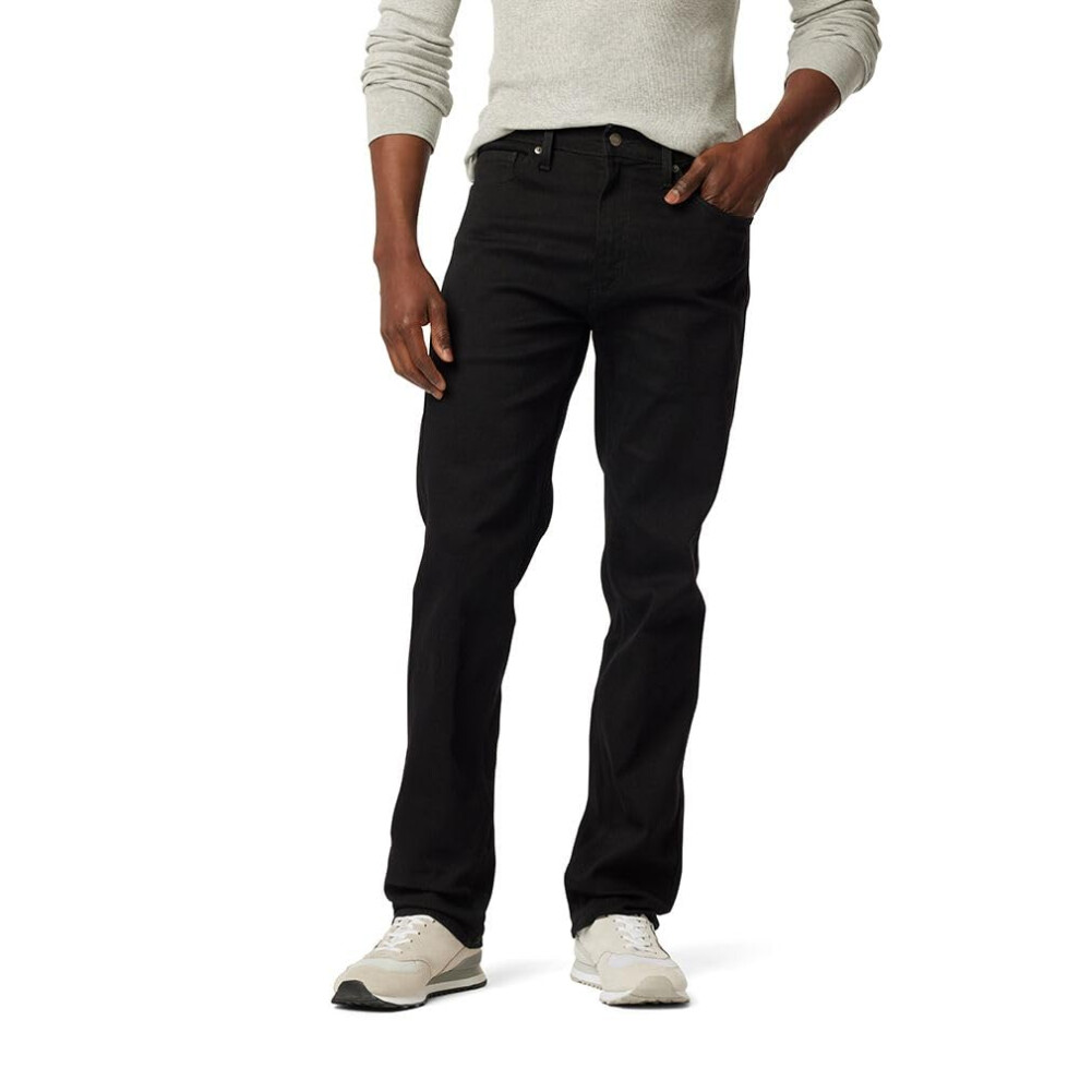 Levi Strauss Signature Gold Men's Regular Fit Flex Jeans  Sig Gothic