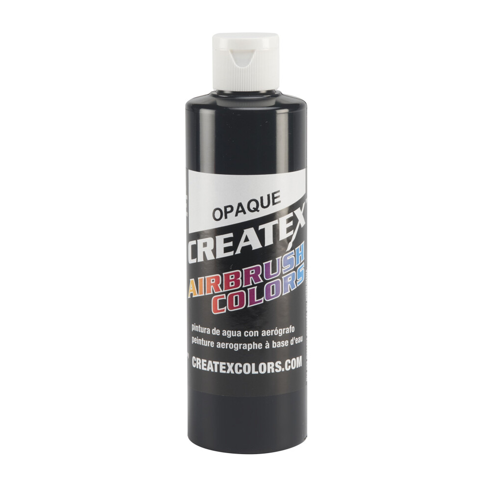 Createx Colors 521108 Peinture pour aérographe 8 oz Noir opaque