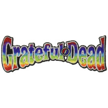 C&D Visionary Application Grateful Dead Regenbogen-Logo-Patch