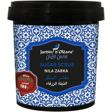 Jardin Oleane Sugar Scrub Nila Zarka | Moisturizing & Exfoliating Face, Hand, Foot & Body Scrub (Indigo Blue) | Soft Smooth Skin |Natural Ingredients