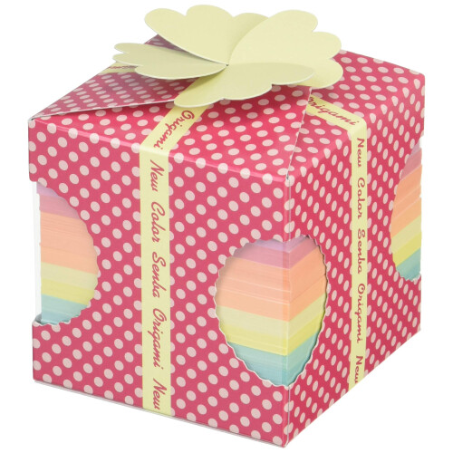 Papel de origami aitoh 1005 folhas 2 3/4 polegadas de tom de pastel quadrado feito no Jap   o