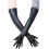 (L)Black Leatherette Gloves 5
