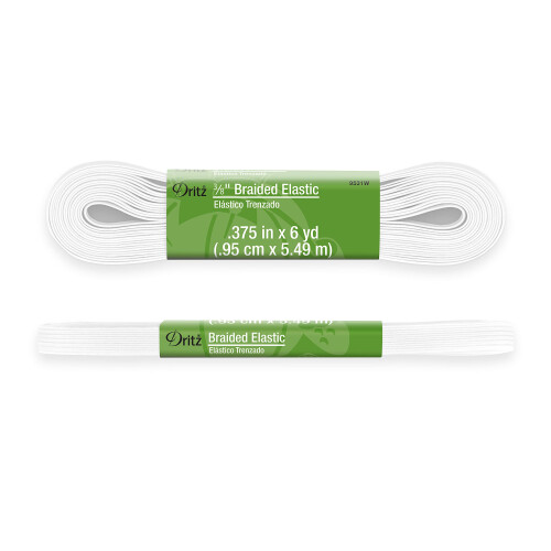 Dritz 9531W pleten elastick 3/8-palcov x 6-yard bl 1