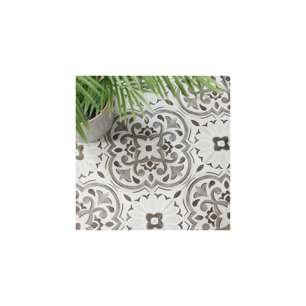 MASSIMO peel and stick vinyl floor tiles 30.48cm x 30.48cm