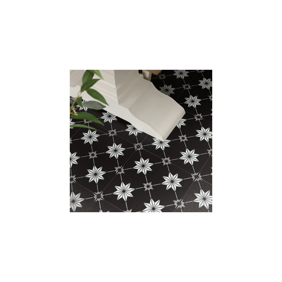 RIGEL peel and stick vinyl floor tiles 30.48cm x 30.48cm