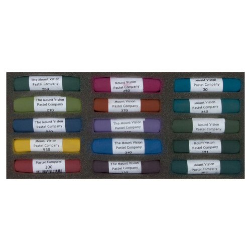 Conjunto Escuro de 15 Peças da Mount Vision Pastel