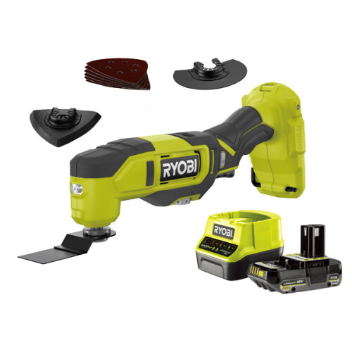 Ryobi Ryobi ONE+ Multi-Tool Kit (1x 2.0Ah) 18V RMT18-1C20GL