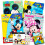 Disney Mickey Mouse Malbuch Super Set mit Aufklebern (4 Mickey Mo 1