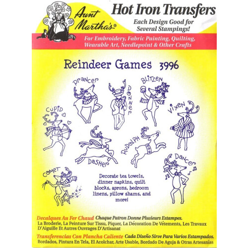 Renspel Tant Marthas Hot Iron Transfers