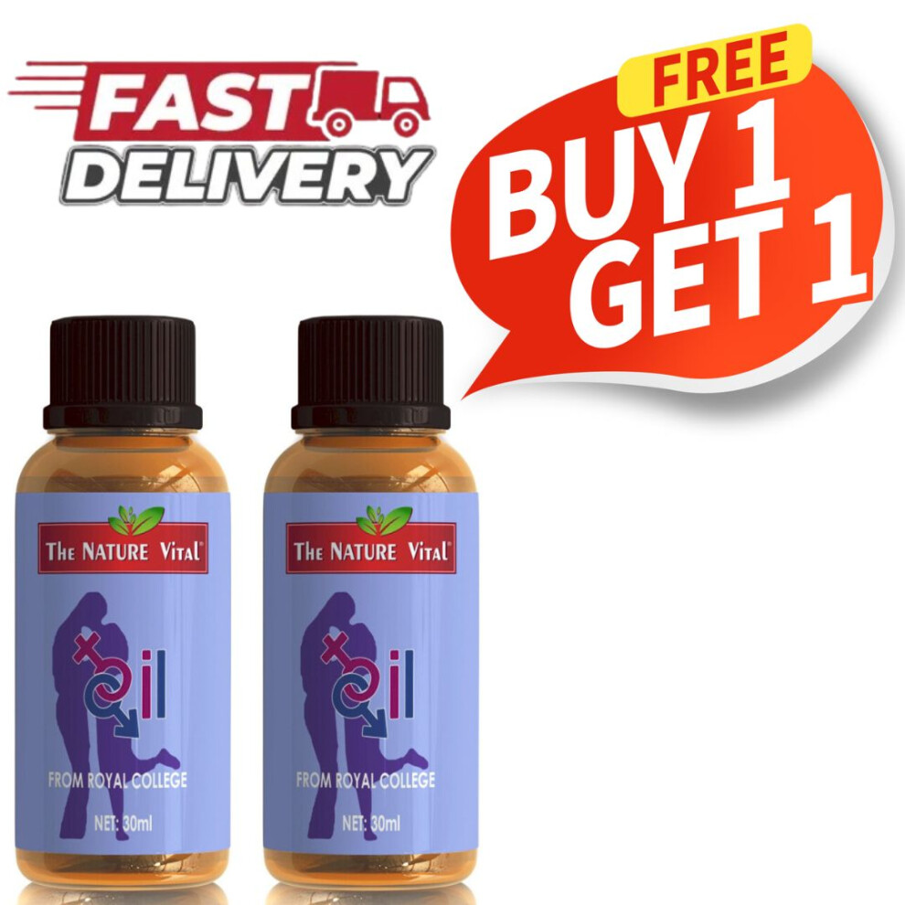 From Royal College Men's Enlargement Oil 30ml Pack Of 2 | Essential oils for male enhancement |massage oil for Increase penis size