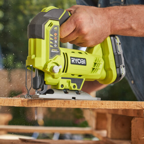 Ryobi Ryobi Combi Drill & Jigsaw Starter Kit R18PDJS-220S 2