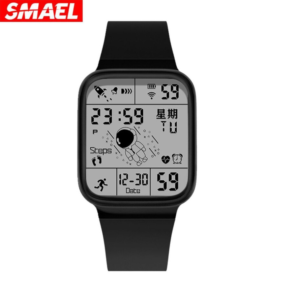 (black, With Package) Samel Luminous Watch Quartz Watches Army Wrist Watch Quartz Men Sports Watches Date Clock Chronograph Wristwatch Relogio Masculino