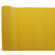 Premium italiensk crepe -papir rulle tungv?gt 180 gram - 576 Goldenrod