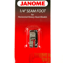 Janome 1/4 """" Seam Foot Horizontal Rotary Hook Models