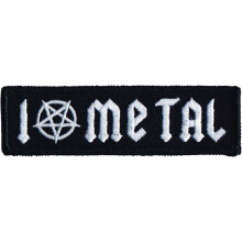 Alkalmazs zenei tmj I Love Metal Patch