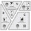 Creative Grids Scrap Crazy 6 modelli Quilt Ruler 4 pezzi set - CGRMT6 2