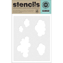 Hero Arts SA018 Stencil Cloud M?nster 5.25 """" X 6,5 """"