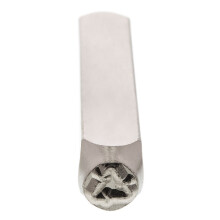 ImpressArt  6 mm groer Recycling-Symbol-Metallstempel