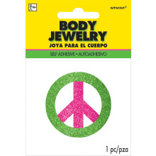 Neon Spirit Glitzer-Krperschmuck, Party-Accessoire