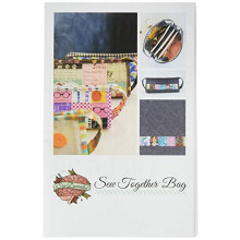 Szyc Demented Sew Together Wzσr torby Bialy 8,5 ""x 5,5""