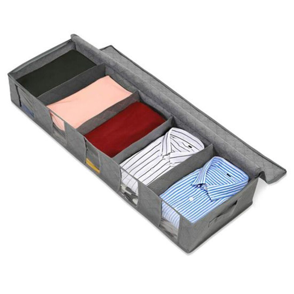 Quilt Blanket Under Bed Clothes Shoes Large Folding Storage Bag Box Organizer