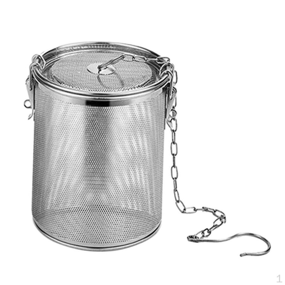 (0.7L) Strainer Fine Mesh 304 Stainless Steel Design Of Hook Tea Ball Infuser For Mugs Mulling Filter
