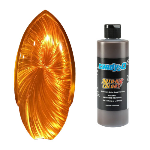 Createx Auto-Air Colors Candy2o Tequila Yellow 4652 2oz À base d'eau Cus
