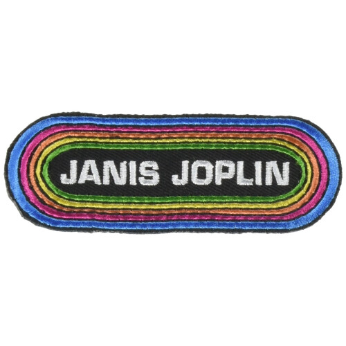 C & D Visionary Janis Joplin Rainbow Patch Patch