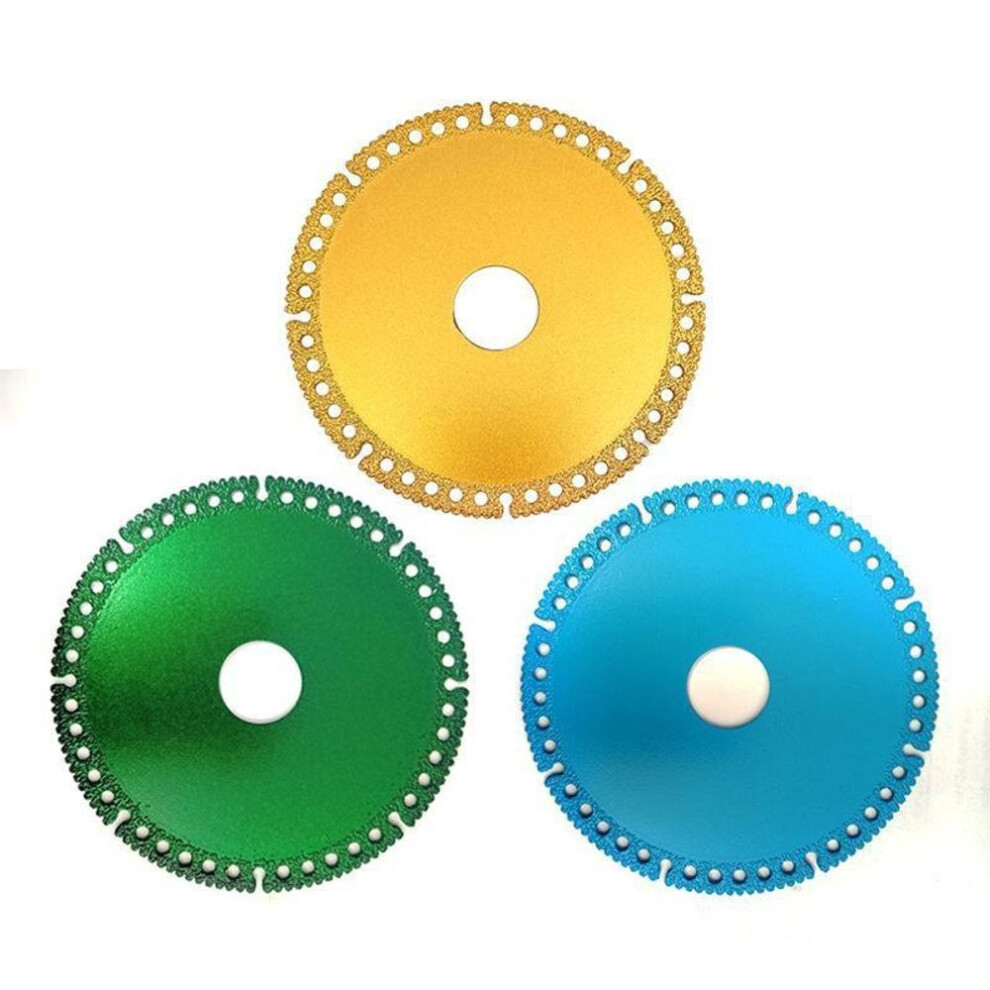 (green) Composite Multifunctional Cutting Saw Blade 100mm Ultra-thin Saw Blade Ceramic Tile Glass Cutting Disc Tool For Angle Grinder
