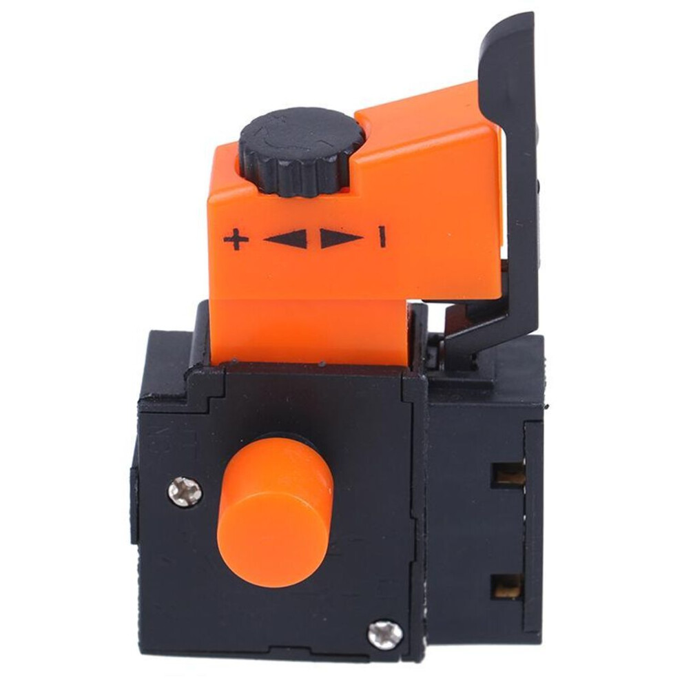 (Onesize) Fa2/61bek Lock On Power Electric Hand Drill Speed Control Trigger Switch 220v6a
