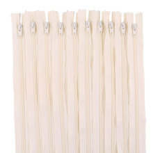 Renashed 60 Stck 30,5 cm Nylon-Spiralreiverschlsse fr Schneider, Nhen, Nhen, Handwerk, Crafter's Specia (Beige)