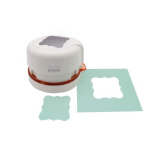 Bira Craft 2 """" X 2 """" Bracket Magnetic Punch Anywhere Punch overalt Punch Window Punch Frame Punch til Paper Crafting Scrapbooking (Bracket)