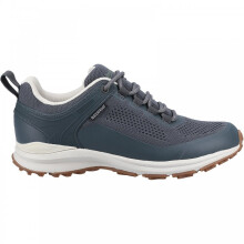 (4 (Adults'), Grey) Compton Grey Waterproof Ladies Lace-up Hiking Trainers