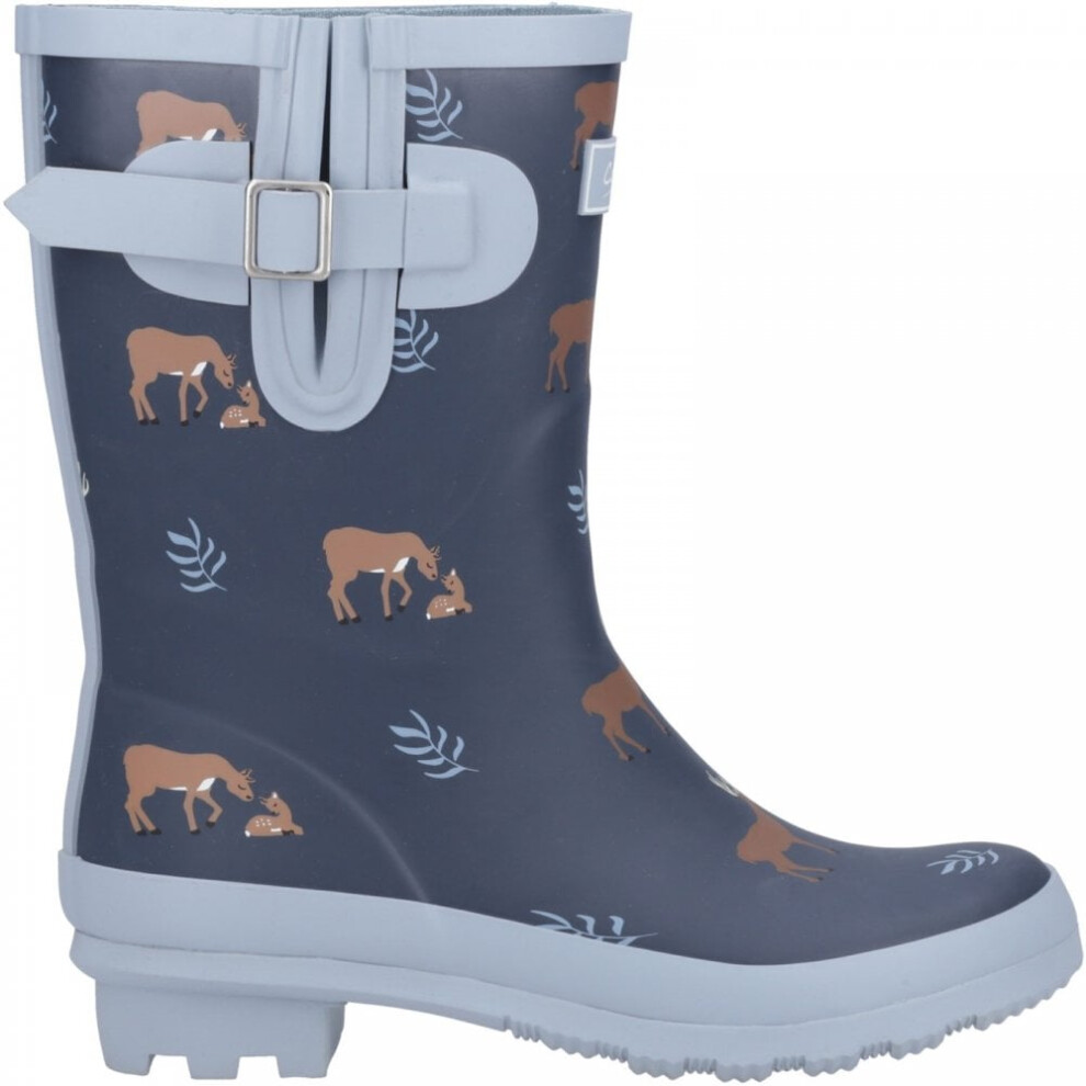 Cotswold (5 (Adults'), Deers) Woodland Mid Deers Ladies Mid-Calf Patterned Wellies