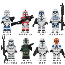 8X Star Wars Clone Wars Minifigures Jesse Rex Cody Toy Collection