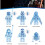 6PCS Star Wars Minifigures  Kid Toy Blocks 1