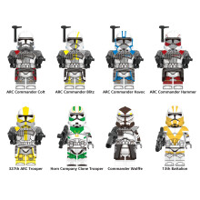 8Pcs Star Wars Clone Troopers Minifigures