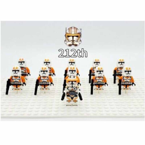 11pcs Star Wars 212th Clones Commander Cody Minifigures