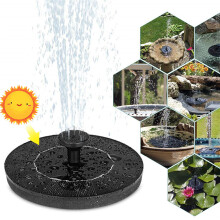 (5 PCS) Fontaine à énergie solaire Bain d'oiseau solaire Pompe Jardin