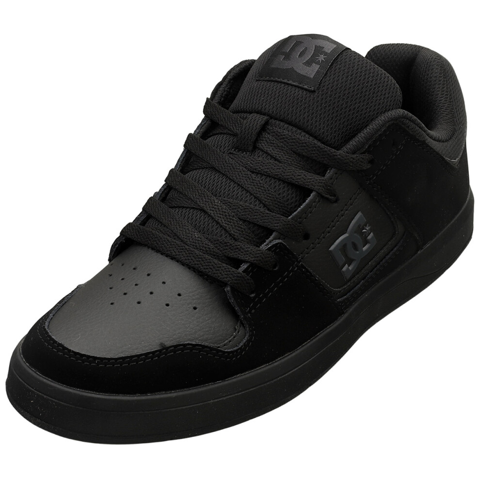 Dc (10) Shoes Cure Mens Skate Trainers In Black Black