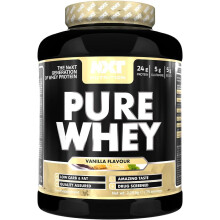 (Vanilla) NXT Nutrition Pure Whey Powder - Low Fat - Muscle Building 2.25KG