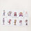10Pcs Mini NFC TAG Karten für NS Switch WII U Super Mario Odyssey 1