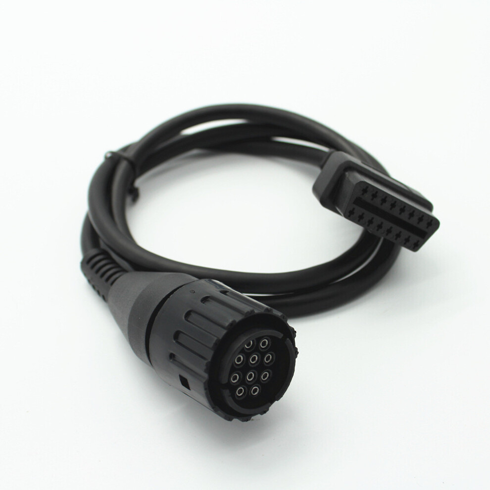 10Pin To 16Pin Obd2 Diagnostic Cable For Bmw Icom D Motorcycles Motobikes 5Ft 739004626052