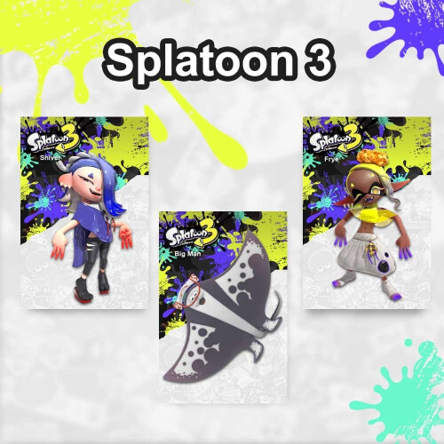 23Pcs neue Splatoon 1 2 3 AMIIBO NFC Mini Karten