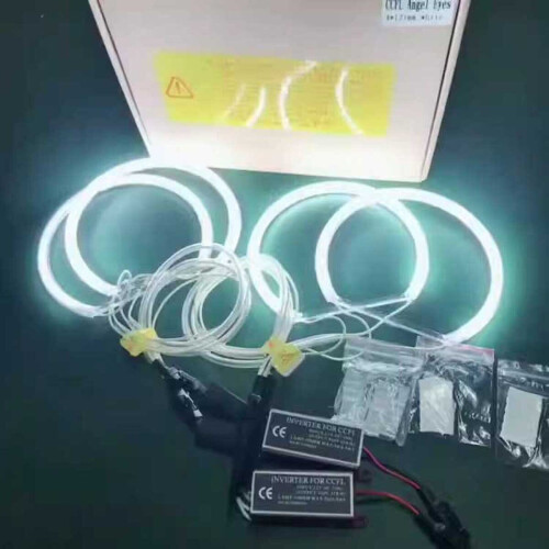 CCFL131*4 Engel Oog Witte Opening Licht Neon Buis voor BMW E36 E46 E39 E38 Reeks