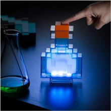 Minecraft Rechargeable Color Changing Potion Bottle Miner's Lamp Night Light Toys