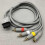 S-VIDEO S-terminal Audio Video SAV Cable for WII/WIIU Console 1