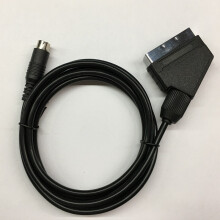 SCART RGB AV Cable for Sega Saturn SS Game Console Connect to EUR RGBS Monitor