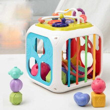 7in1 Shape Sorting Box Musical Activity Cube Early Learning Toys for 18M+ Toddlers, One Year Old